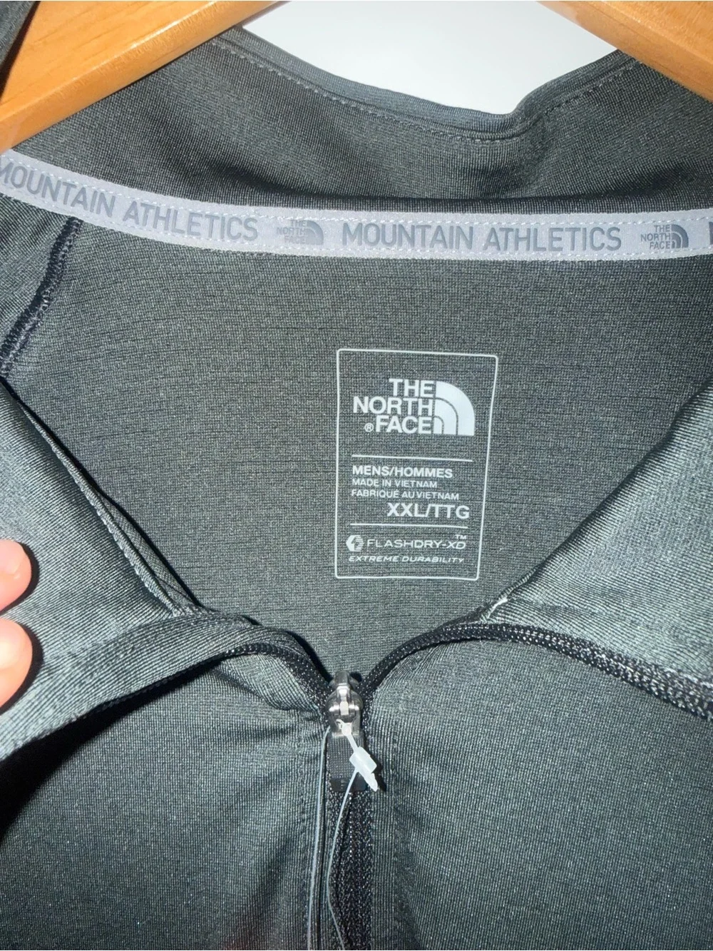 The North Face Black Men's Zip Pullover
